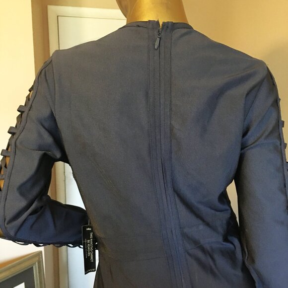 VENUS Midnight Blue Bandage Strappy Dress NEW WITH TAG!!! - Picture 9 of 16